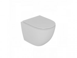 Унитаз Подвесной «DK» Matrix, Безободковый, Сиденье Микролифт, Белый (DT1396516)