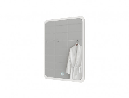 Зеркало «MarkaOne» Amour 60, Белый (Ц0000007710)