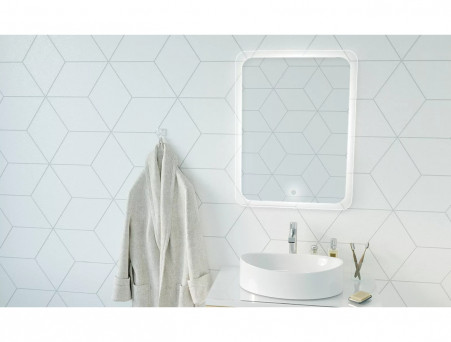 Зеркало «MarkaOne» Amour 60, Белый (Ц0000007710)