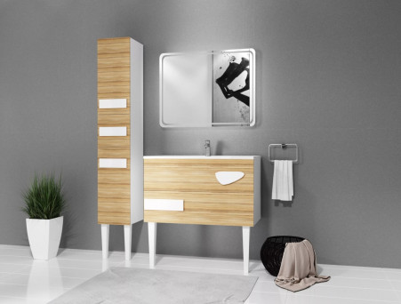 Зеркало «MarkaOne» Eco 100, Белый (У72595)