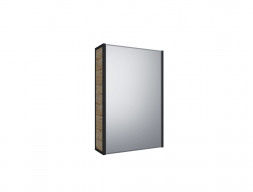 Зеркало-Шкаф «MarkaOne» Grunge Loft 60п 1д, Дуб Вотан (Ц0000007992)