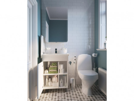 Зеркало-Шкаф «MarkaOne» Nuvo 50, Белый (У83224)