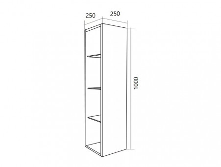 Пенал «MarkaOne» Cube 25П, Белый (У79533)