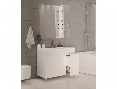 Пенал «MarkaOne» Cube 25П, Белый (У79533)