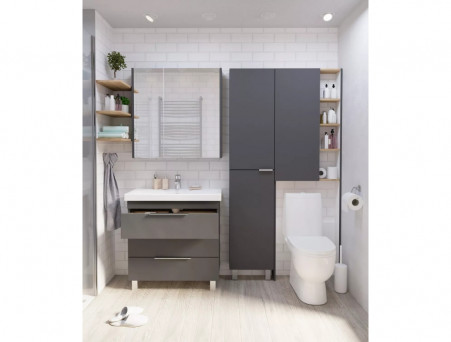 Пенал «MarkaOne» Gaula 40Н 2д., Черный (У92552)