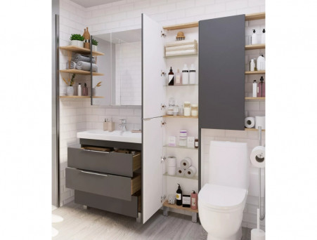 Пенал «MarkaOne» Gaula 40Н 2д., Черный (У92552)