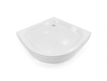 Поддон «MarkaOne» Bella New Полукруг 80x80, Белый (01пбн80)