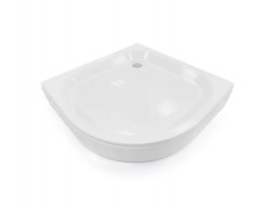 Поддон «MarkaOne» Bella New Полукруг 90x90, Белый (01пбн90)