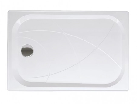 Поддон «MarkaOne» Freya New с Панелями, Прямоугольный, 100x80, Белый (01пфн1080п)