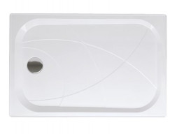 Поддон «MarkaOne» Freya New с Панелями, Прямоугольный, 120x80, Белый (01пфн1280п)