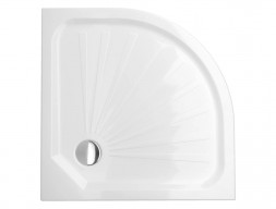 Поддон «MarkaOne» Tondo Полукруг, 100x100, Белый (01пто10)