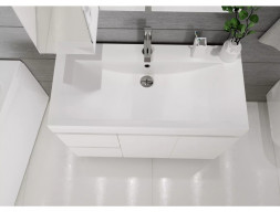 Раковина «MarkaOne» Нота New Polytitan 100, Белый (Ц0000004834)