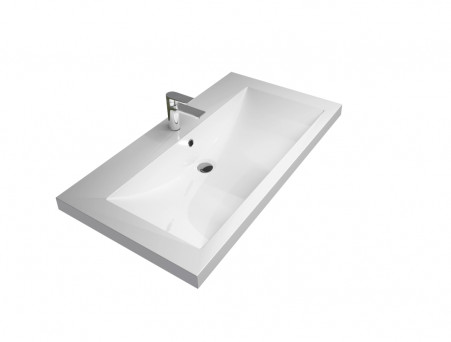 Раковина «MarkaOne» Нота New Polytitan 100, Белый (Ц0000004834)