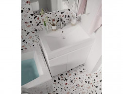 Раковина «MarkaOne» Нота New Polytitan 75, Белый (Ц0000004400)