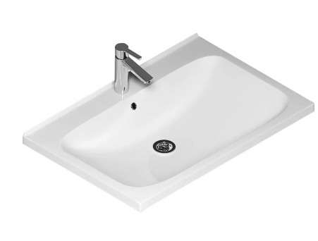 Раковина «MarkaOne» Atom Polytitan 60, Белый (Ц0000000702)