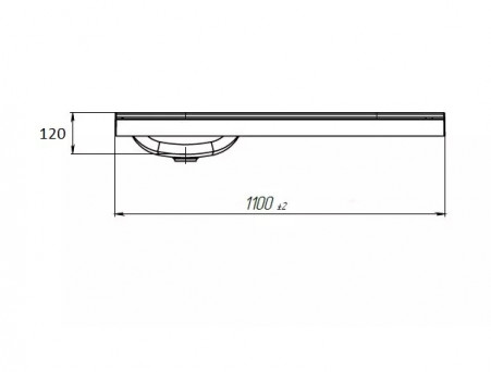 Раковина «MarkaOne» Wash Polytitan 110, Белый (Ц0000002637)