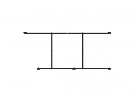 Рама «MarkaOne» Разборная Alisa 170x75, Черный (03али1775)