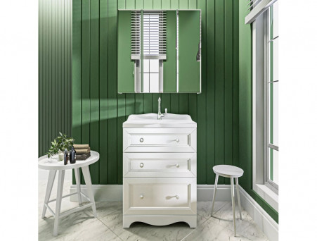 Тумба с Раковиной «MarkaOne» Avanti 60Н 3я., Белый (У99204)