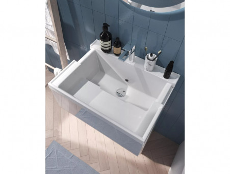 Тумба с Раковиной «MarkaOne» Bumble 50Н 2я., Белый (У88747)