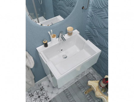 Тумба с Раковиной «MarkaOne» Bumble 50П 1я., Белый (У88748)