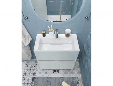 Тумба с Раковиной «MarkaOne» Bumble 60П 1я., Белый (У90670)