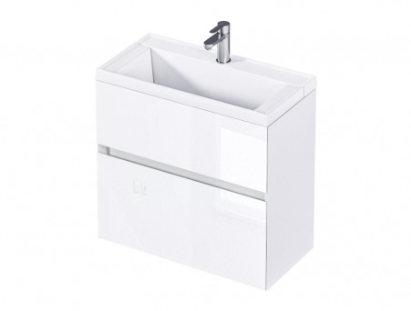 Тумба с Раковиной «MarkaOne» Bumble 60П 1я., Белый (У90670)