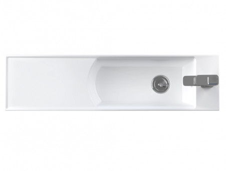 Тумба с Раковиной «MarkaOne» Stretto 80П 1д., Белый (У92325)