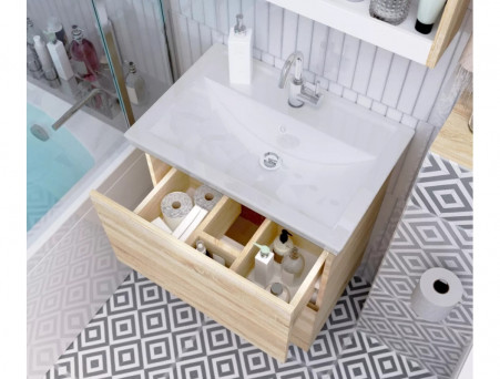 Тумба «MarkaOne» Aris 60Н 2я., Дуб Сонома (У76060)