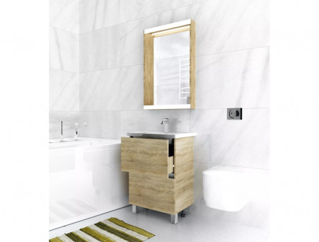 Тумба «MarkaOne» Aris 60Н 2я., Дуб Сонома (У76060)