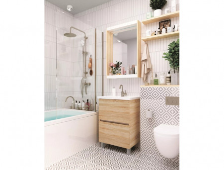 Тумба «MarkaOne» Aris 60Н 2я., Дуб Сонома (У76060)