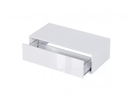 Тумба «MarkaOne» Milacco 100П 1я., Pure White (У83577)