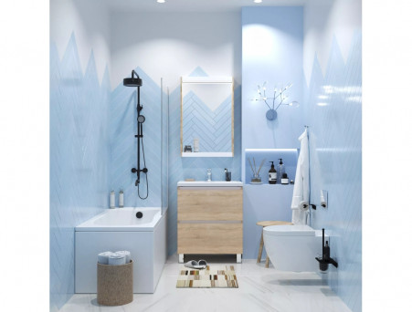 Тумба «MarkaOne» New Aris 60Н 2я., Дуб Сонома (Ц0000019918)