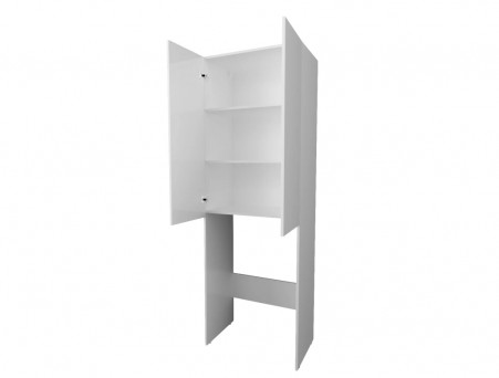 Шкаф Фасадный «MarkaOne» Wall 67 2д., Белый (У79528)