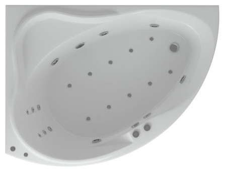 Акриловая Ванна «Aquatek» Альтаир, Асимметричная, 160x120 (ALT160-0000005)