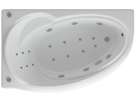 Акриловая Ванна «Aquatek» Бетта, Асимметричная, 150x95 (BET150-0000076)