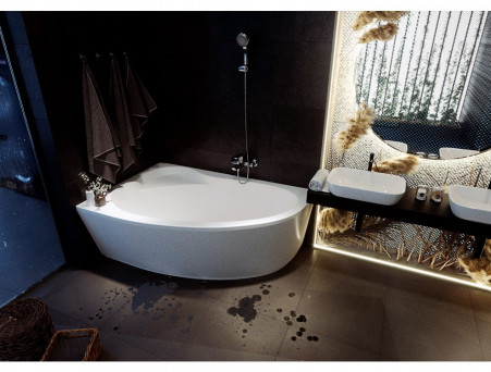 Акриловая Ванна «Aquatek» Фиджи, Асимметричная, 170x110 (FID170-0000001)