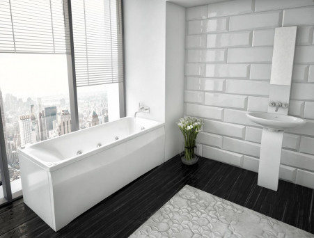 Акриловая Ванна «Aquatek» Альфа, Прямоугольная, 140x70 (ALF140-0000024)