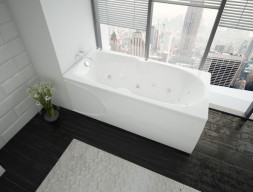 Акриловая Ванна «Aquatek» Европа, Прямоугольная, 180x80 (EVR180-0000006)