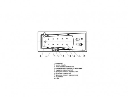 Акриловая Ванна «Aquatek» Либра, Прямоугольная, 150x70 (LIB150-0000037)