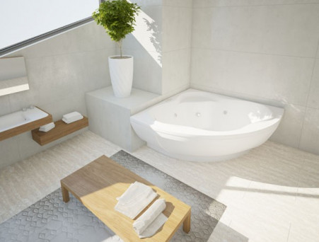 Акриловая Ванна «Aquatek» Галатея, Угловая, 135x135 (GAL135-0000004)