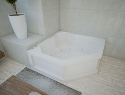 Акриловая Ванна «Aquatek» Лира, Угловая, 150x150 (LIR150-0000011)