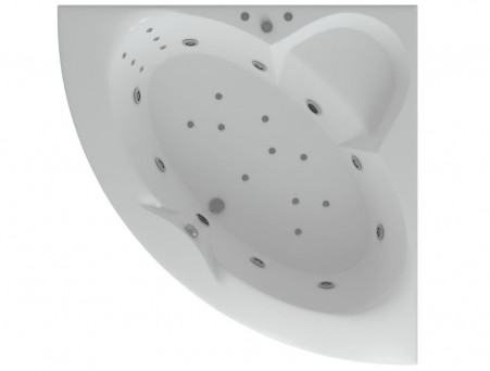 Акриловая Ванна «Aquatek» Поларис, Угловая, 155x155 (POL2-0000004)