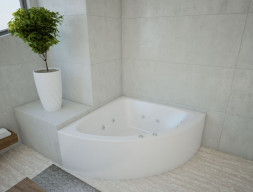 Акриловая Ванна «Aquatek» Юпитер, Угловая, 150x150 (UPT150-0000046)