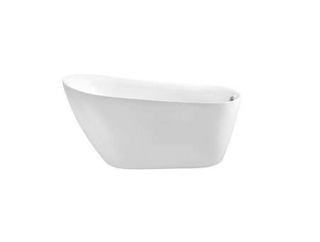 Акриловая Ванна «Aquatek» Лагуна, Овальная, Отдельностоящая, 170x78 (AQ-K133778WT)