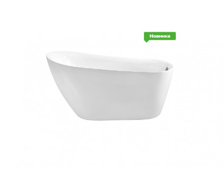 Акриловая Ванна «Aquatek» Лагуна, Овальная, Отдельностоящая, 170x78 (AQ-K133778WT)