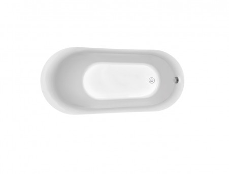 Акриловая Ванна «Aquatek» Лагуна, Овальная, Отдельностоящая, 170x78 (AQ-K133778WT)