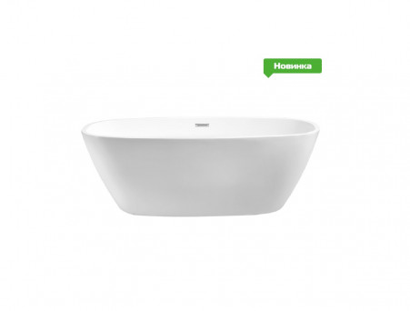 Акриловая Ванна «Aquatek» Тера, Овальная, Отдельностоящая, 170x78 (AQ-128778WT)