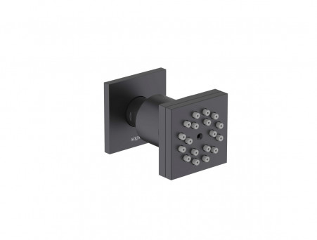 Боковая Форсунка «Aquatek» Латунь, Чёрный Матовый, 5x5 (AQ2098MB)