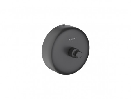 Веревка для Белья «Aquatek» Европа с Держателем, Чёрный Матовый, 2,5м (AQ4994MB)