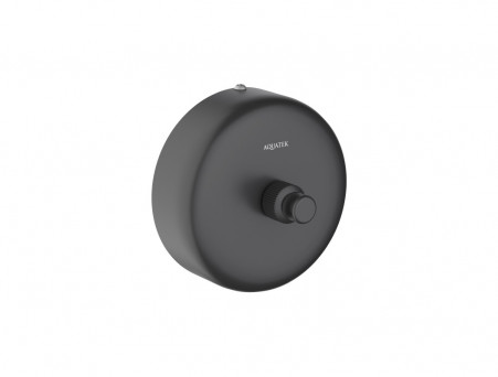 Веревка для Белья «Aquatek» Европа с Держателем, Чёрный Матовый, 2,5м (AQ4994MB)